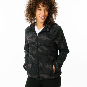Zyia camo full zip jacket